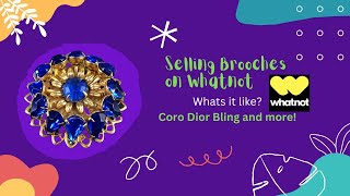 Vintage Coro Dior bling Brooches and more