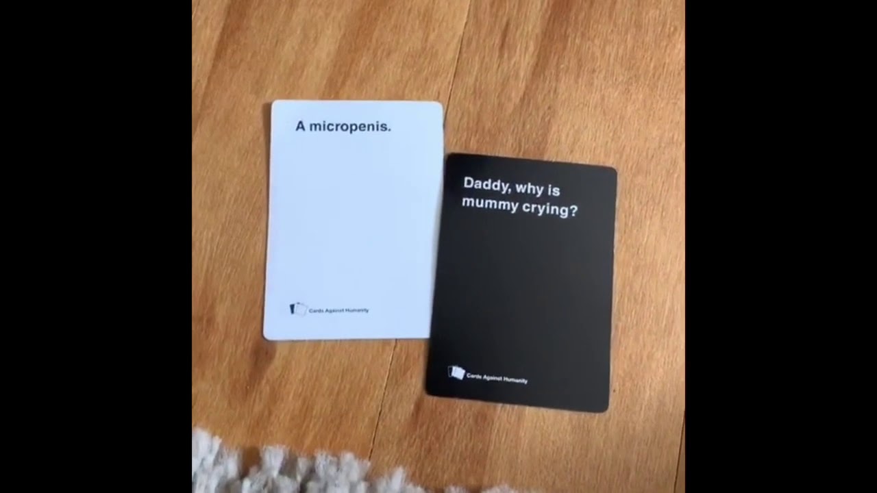 Cards Against Humanity Tik Tok - YouTube