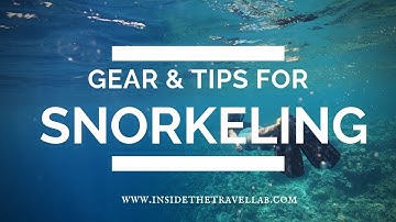 Snorkeling Gear and Equipment: Five Things First Timers Need to Know