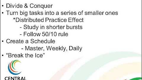 5 Essential Study Skills