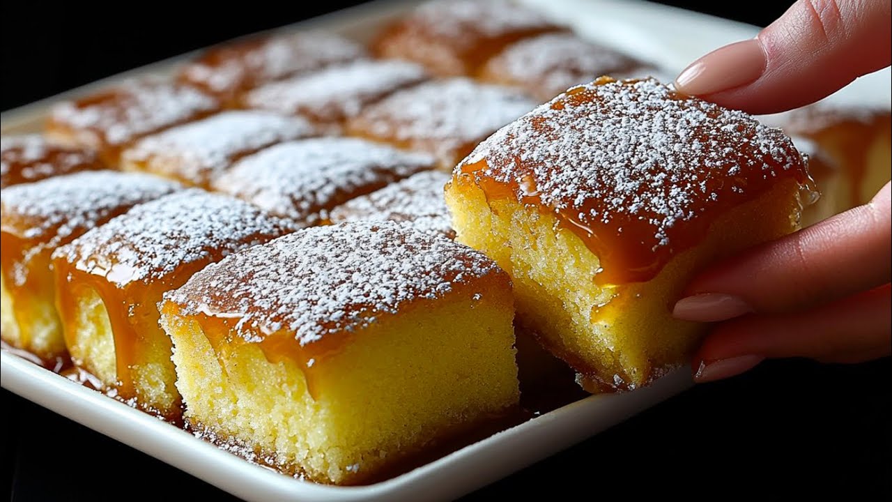 Dieser italienische Zitronenkuchen wird jeden sofort beeindrucken! Es schmilzt einfach im Mund!