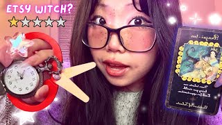 Worst reviewed ETSY WITCH❗🔮 Blesses You with Lucky Charms🕯️☾𖤓 LOFI ASMR (real camera touching) screenshot 3