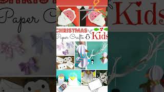 Paper Christmas Craft ideas https://www.redtedart.com/christmas-paper-crafts-for-kids/