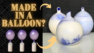 I Made a Bud Vase in a BALLOON! Balloon casting with Aqua Cast