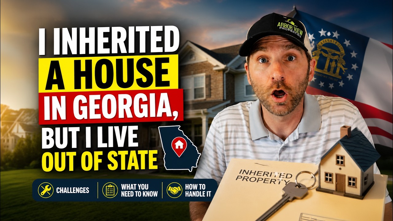 Inherited A House In Georgia But I Live Out of State