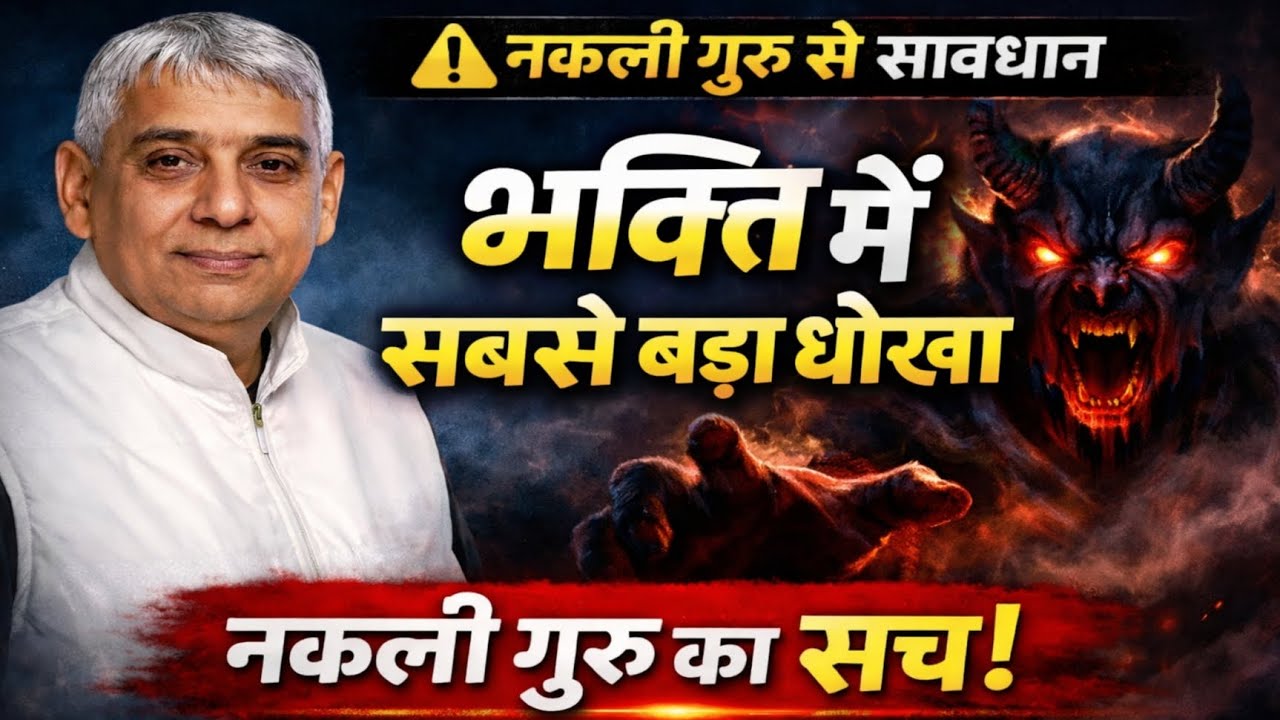 नकली गुरु से सावधान |भक्ति में सबसे बड़ा धोखा नकली गुरु का सच! Santrampal ji maharaj | New Satsang 