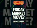 Nifty Prediction & Bank Nifty Analysis for Friday | 26th December 2025 | nifty Tomorrow #nifty50