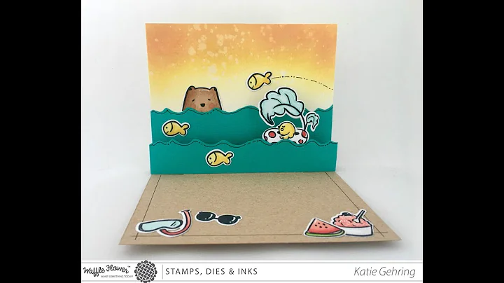 Stay Cool Pop-Up Card by Katie Gehring