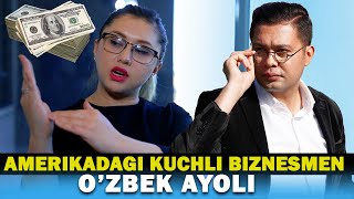 2 million dollaridan ajralgan O'zbek ayolining Amerikadagi kuchli biznesi!!!!!