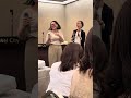鶴さんスピーチ🎤