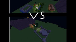 Minecraft битва строителей Notzsc vs Artemplay v.2