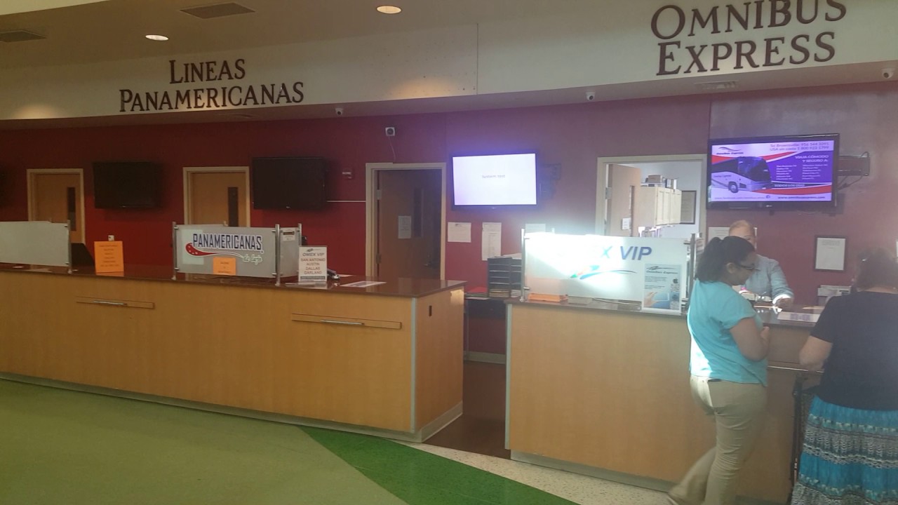 Taquillas Brownsville Tx.Omnibus Express YouTube