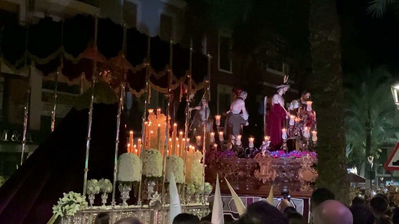 Domingo de Ramos 2023, Ntro Jesús del Ecce Homo en su sagrada presentación al Pueblo