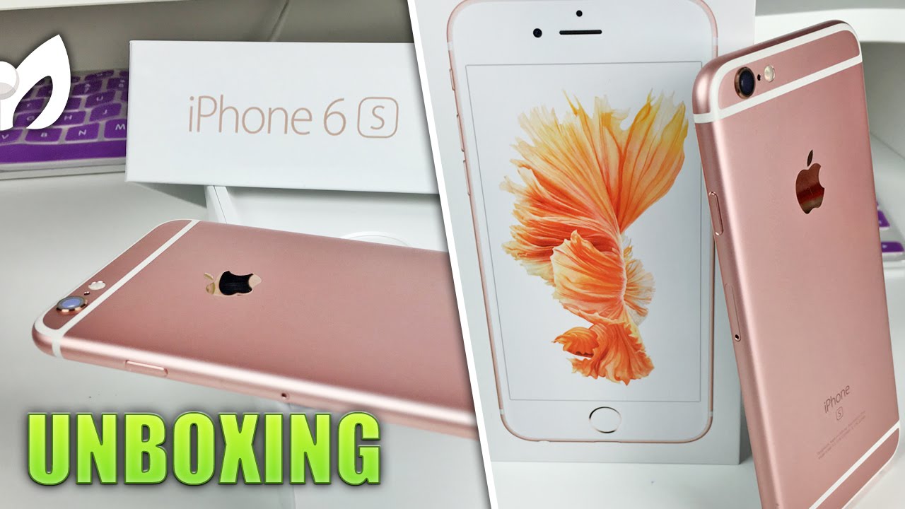 Melodrama Visión general seguramente UNBOXING #iPhone6s ROSE GOLD Español (ORO ROSADO) 3D Touch - YouTube