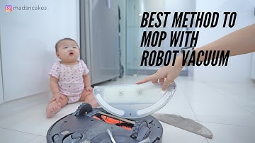 Roborock S5 Mopping Method with Floor Cleaner