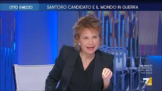 Michele Santoro a Otto e mezzo del 20 maggio 2024