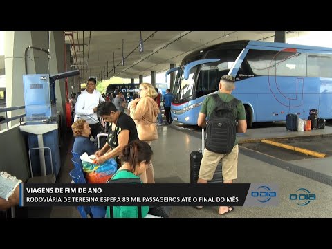 Rodoviária de Teresina espera 83 mil passageiros até o fim do ano 21 12 2023