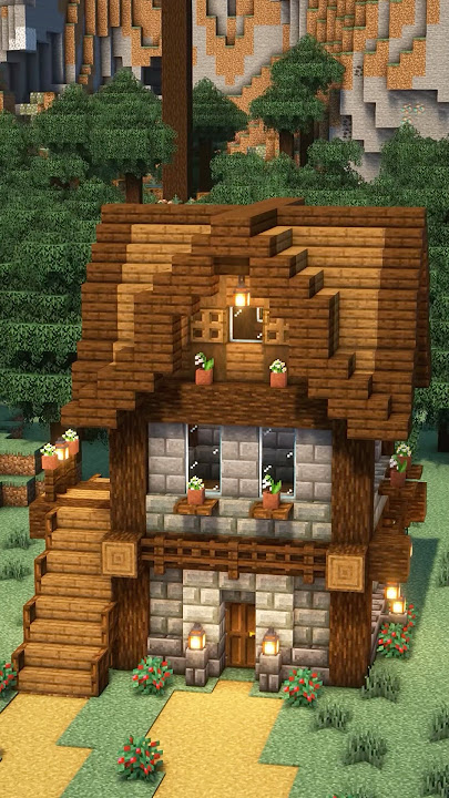 Minecraft Spruce House🏠