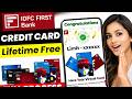 Lifetime Free IDFC First Bank Credit Card எப்படி Apply பண்ணுவது
