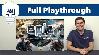 Tiny Epic Galaxies: Beyond the Black Full Playthrough