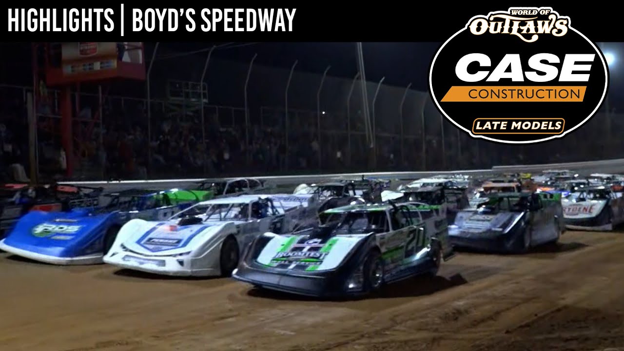 Boyd Raceway World of Outlaws CASE Late Models at Boyd’s Speedway September 23, 2022 ...