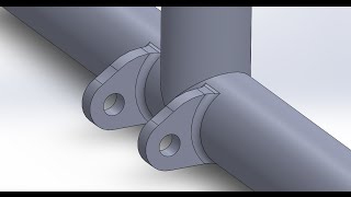 SolidWorks: Suspension Mount on a Tubular Frame 2 Methods |JOKO ENGINEERING|