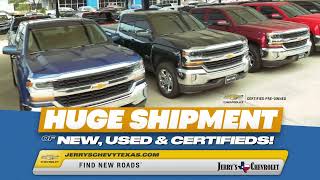 Get The Selection You Need, At Jerry’s Chevrolet In Weatherford, TX!