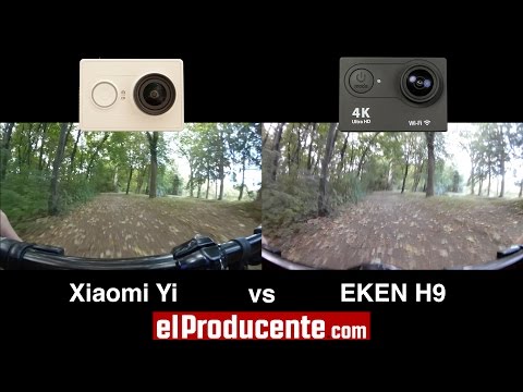 Xiaomi Yi vs EKEN H9 4K Action Camera - (1080p 60fps)