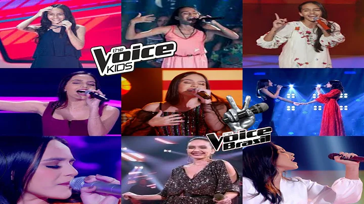 Jlia Paz - trajetria no The Voice Kids & The Voice...