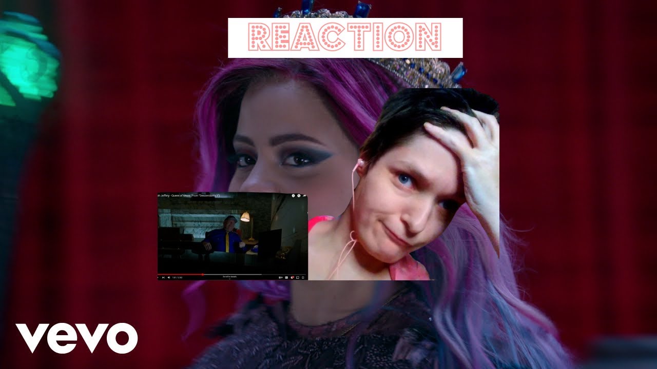 Reacting To Sarah Jeffery Queen Of Mean From Descendants 3