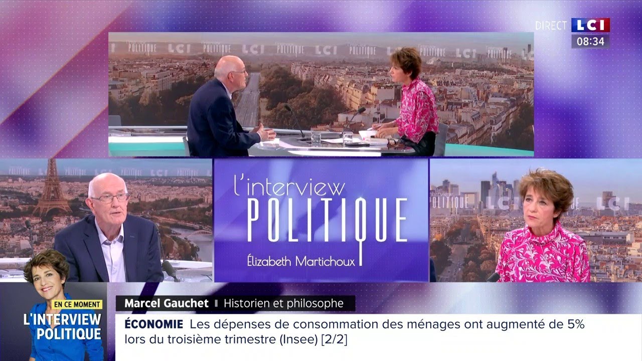 L'Interview Politique du 29 octobre avec Marcel Gauchet, historien, philosophe