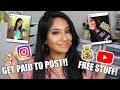 HOW TO MAKE MONEY AND GET FREE PRODUCTS AS AN INFLUENCER 2018!!