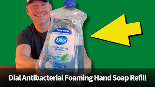 Best Antibacterial Foaming Hand Soap refill by Dial review (use with any dispenser!)
