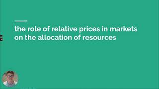 VCE Economics Unit 3 AOS 1 - the role of relative prices in allocating resources