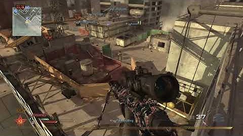 Insane iw4x snr snd cross map bounce on highrise