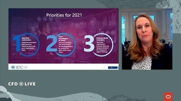 Oracle CFO Live: IDC on Finance