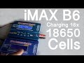 Setting IMAX B6 to charge 16x 18650 cells at once -  Batt Talk #8