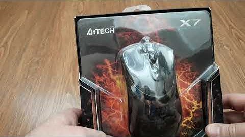 Мини обзор игровой мыши A4Tech F4.