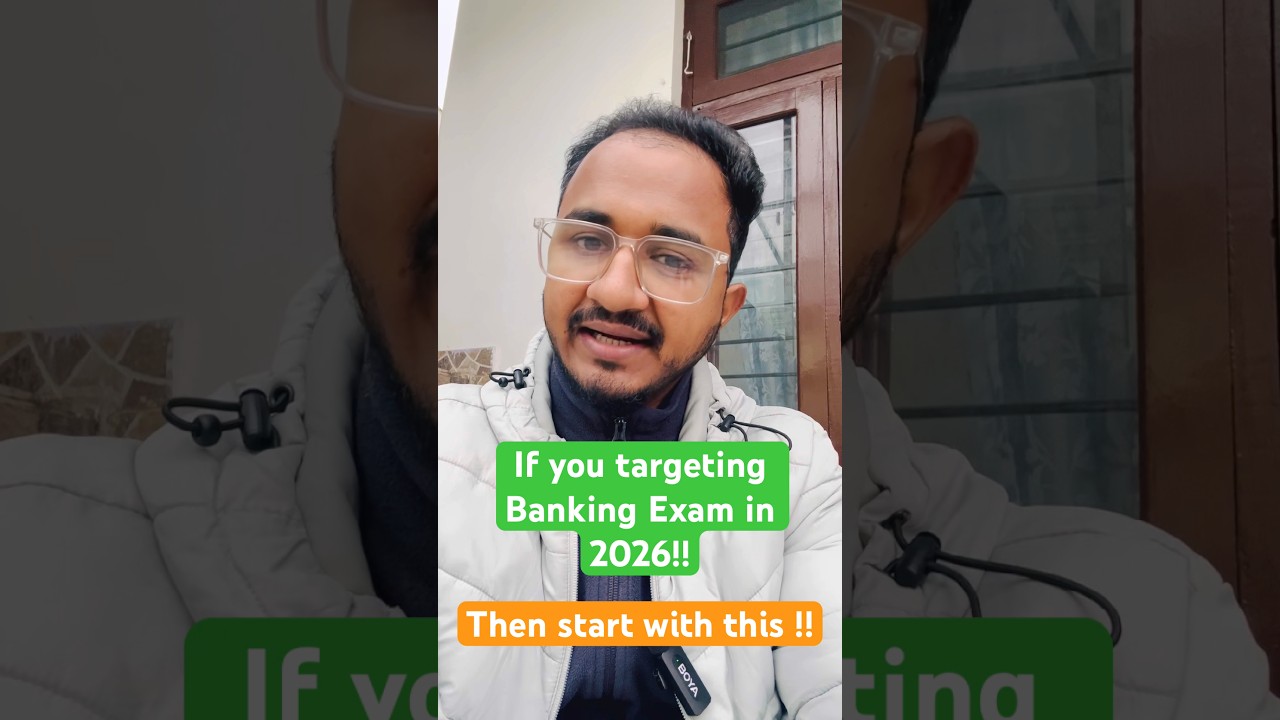 Targeting Banking Exam in 2026 !! Then start with this exam ! #nabard #ibps #bankingexams #nabardda