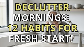 Declutter Your Mornings- 12 Simple Habits for a Calm and Stress Free Start