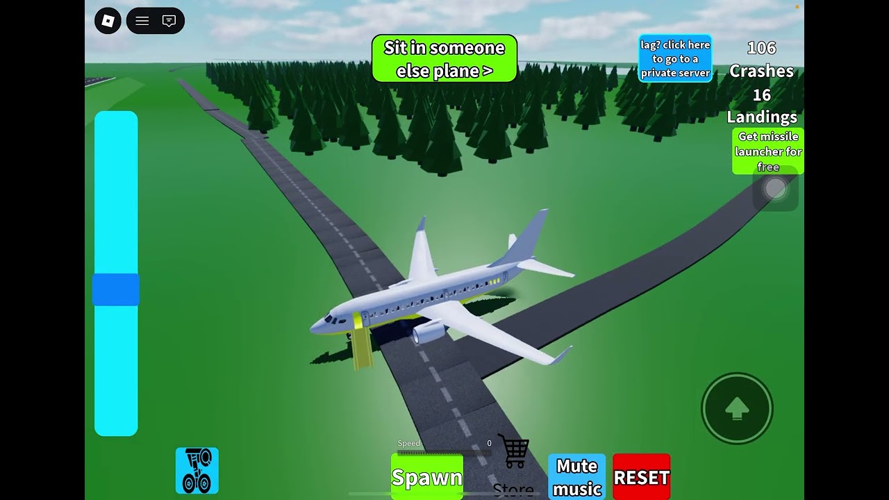 Unlocking a new plane in crash or land!
