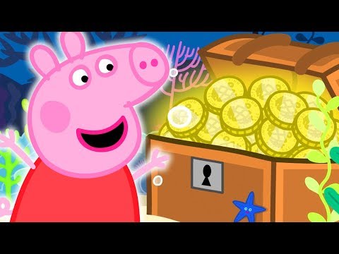 PEPPA PIG FINDS A TREASURE CHEST AT THE GREAT BARRIER REEF