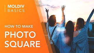 How to Make Photo Square | MOLDIV Basics screenshot 2