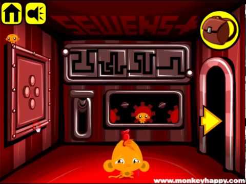 Прохождение Счастливая обезьянка: Уровень 147 (Monkey Go Happy Stage 147)
