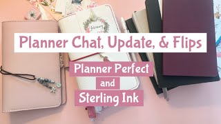 Planner Chat, Update, & Flips - Planner Perfect, Sterling Ink