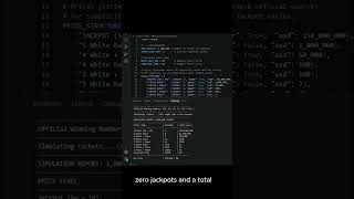 I Simulated 1,000,000 Powerball Tickets with Python 🐍 #datascience