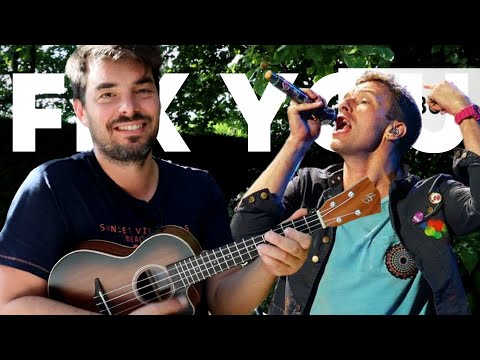 FIX YOU Coldplay ukulele tutorial - best chords