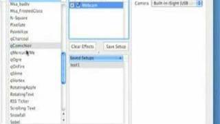 Screencast Demonstration Of Camtwist Effects