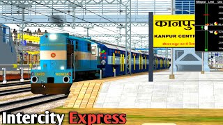 INTERCITY Express in IR- MSTS || Open Rails || Indian Railways Train Game play 2022 screenshot 5
