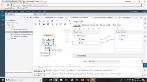 Intersect and Minus nodes in SAP Web IDE for HANA